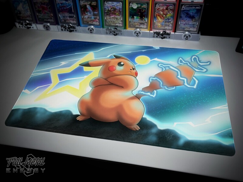 GS Pika Play/Desk Mat (Stitched)