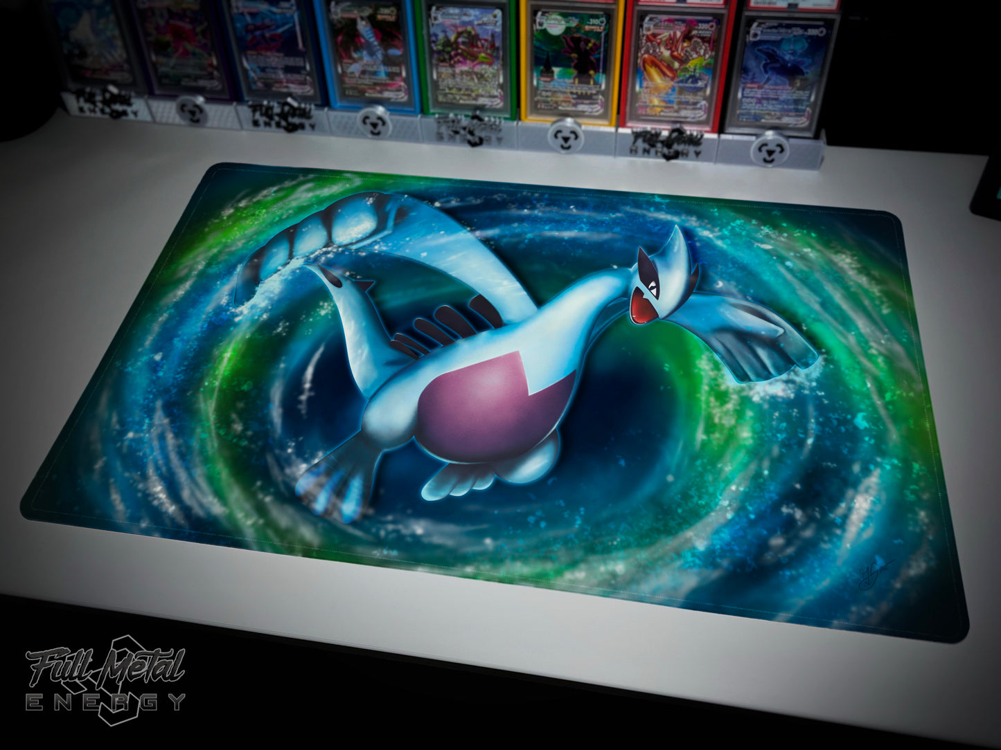Legendary Vortex Lugia Play/Desk Mat (Stitched)