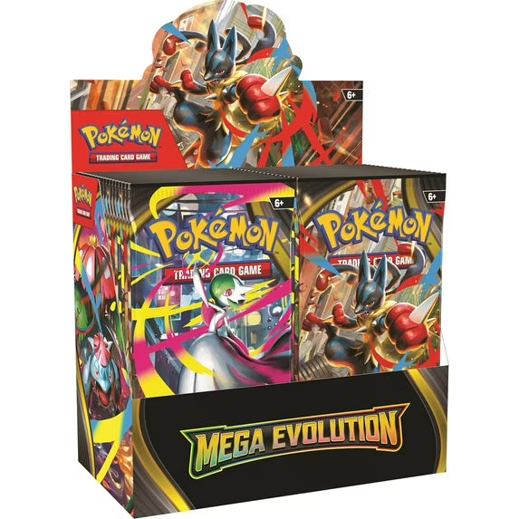 Mega Evolution UNEnhanced Booster Box - ME01: Mega Evolution (MEG) sealed box release september 26