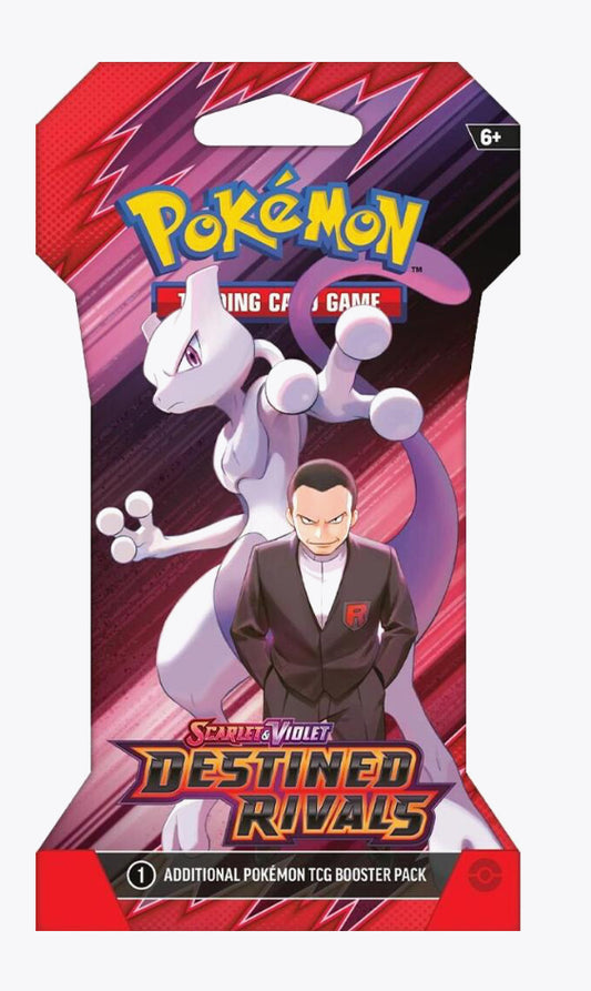 Destined Rivals sleeved booster pack artset x4 packs