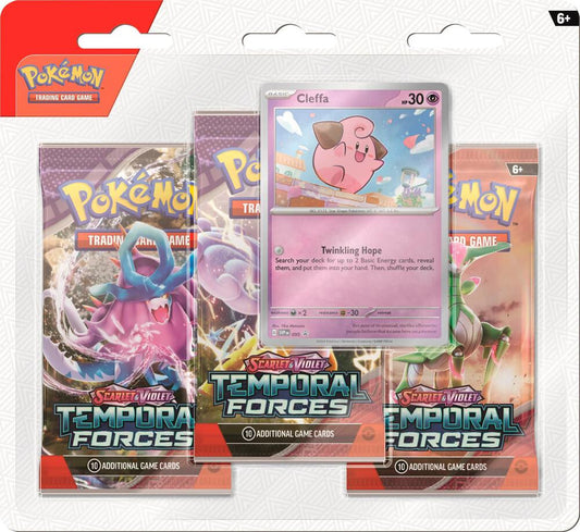 Temporal Forces 3 Pack Blister styles may vary