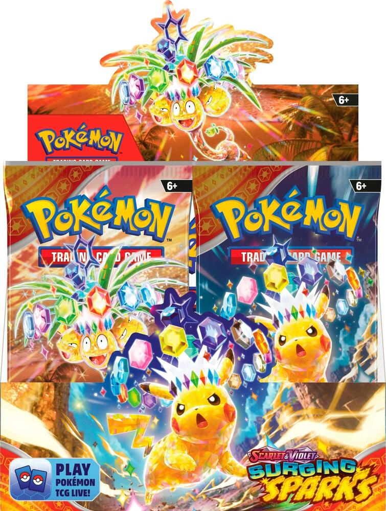 Surging Sparks Booster Box - SV08: Surging Sparks ships by 3/28