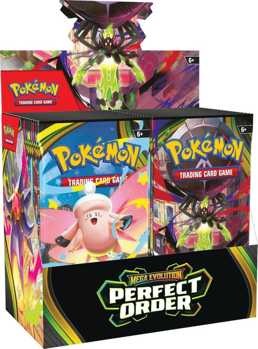 WAVE 2!!!              Perfect Order Booster Box - ME03: Perfect Order (ME03) PRE-ORDER