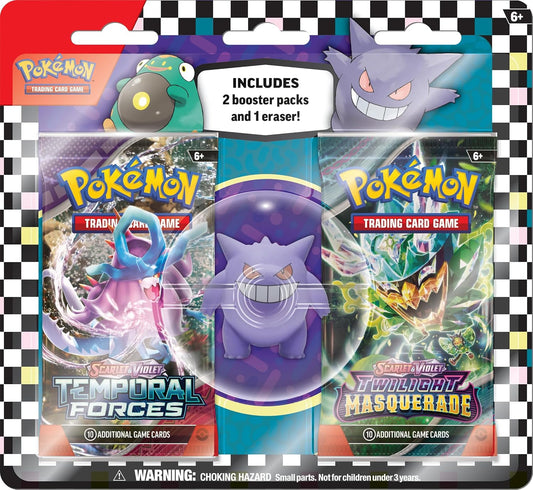 Pokemon TCG: Back to School Eraser Blister – Gengar