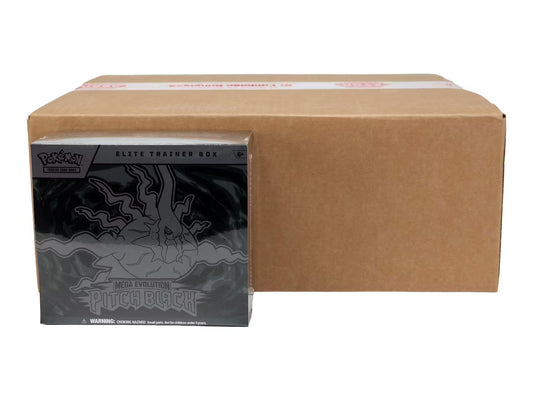 Pokemon Mega Evolution: Pitch Black Elite Trainer 10-Box Case (ships within two weeks)