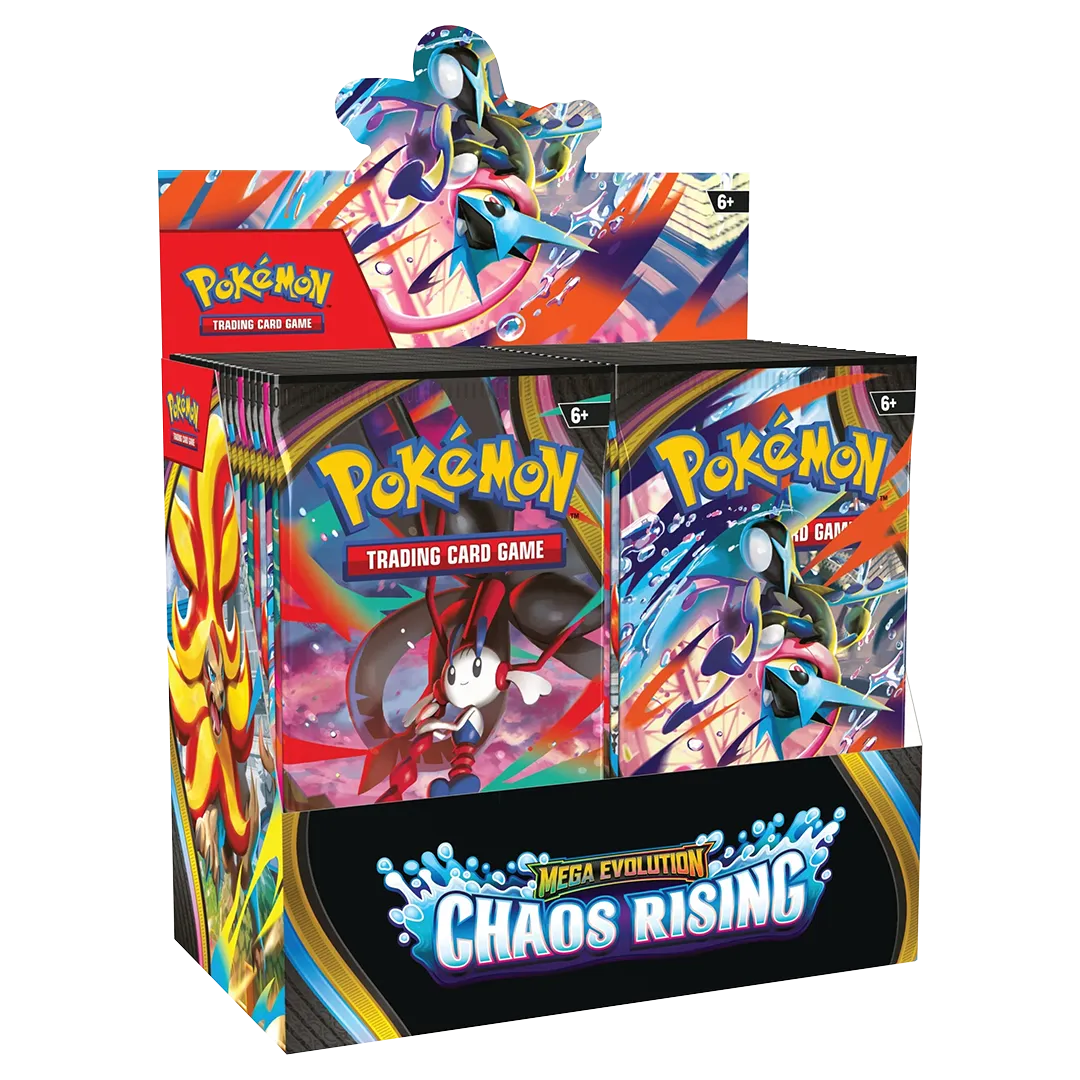 Chaos rising booster box available now
