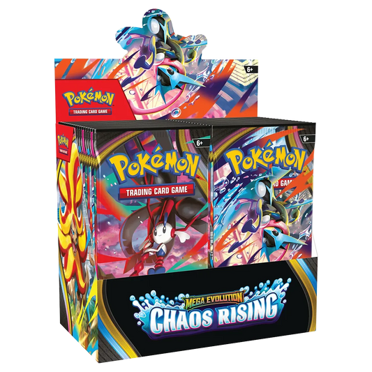 Chaos rising booster box available now