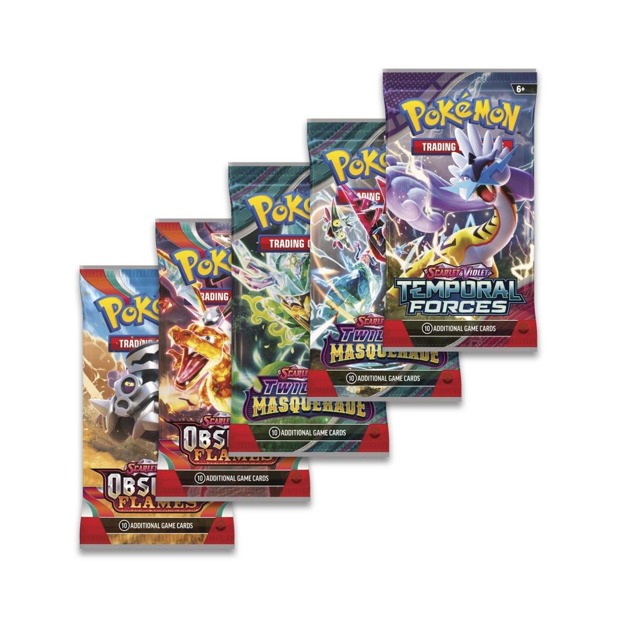 Paradox Clash Tin Iron Leaves ex Pokemon