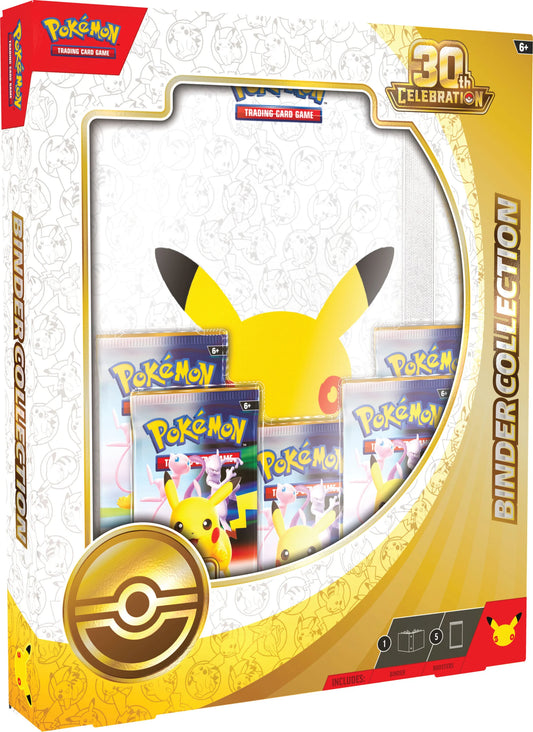 Pokémon TCG: 30th Celebration Binder Collection pre-order releases october 2, 2026