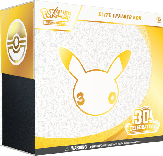 30th Celebration Elite Trainer Box: PRE-ORDER releases September 16, 2026