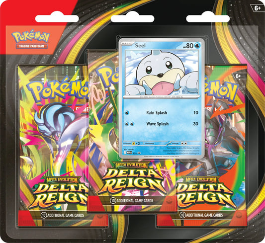 Pokemon Delta Reign 3 pack blister pre-order releases November 6