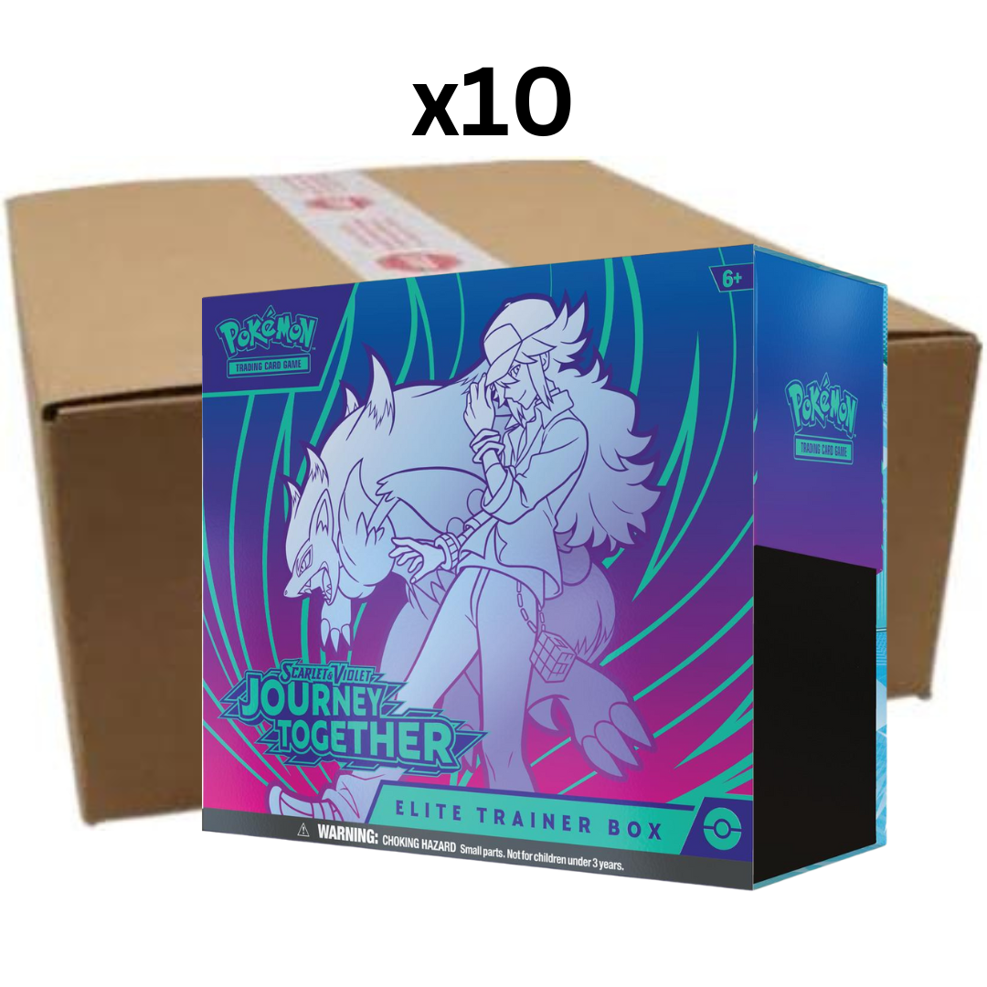 Pokémon Trading Card Game: Scarlet and Violet Journey Together Elite Trainer Box CASE 03/28/2025