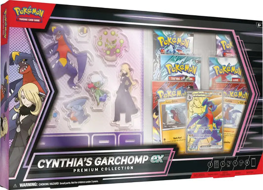 Cynthias Garchomp ex Premium Collection Release Date: 06/13/2025