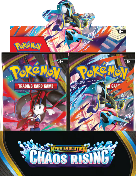 Pokémon - Trading Card Game: Mega Evolution - Chaos Rising Booster Box (36 Packs) PRE-ORDER May 22
