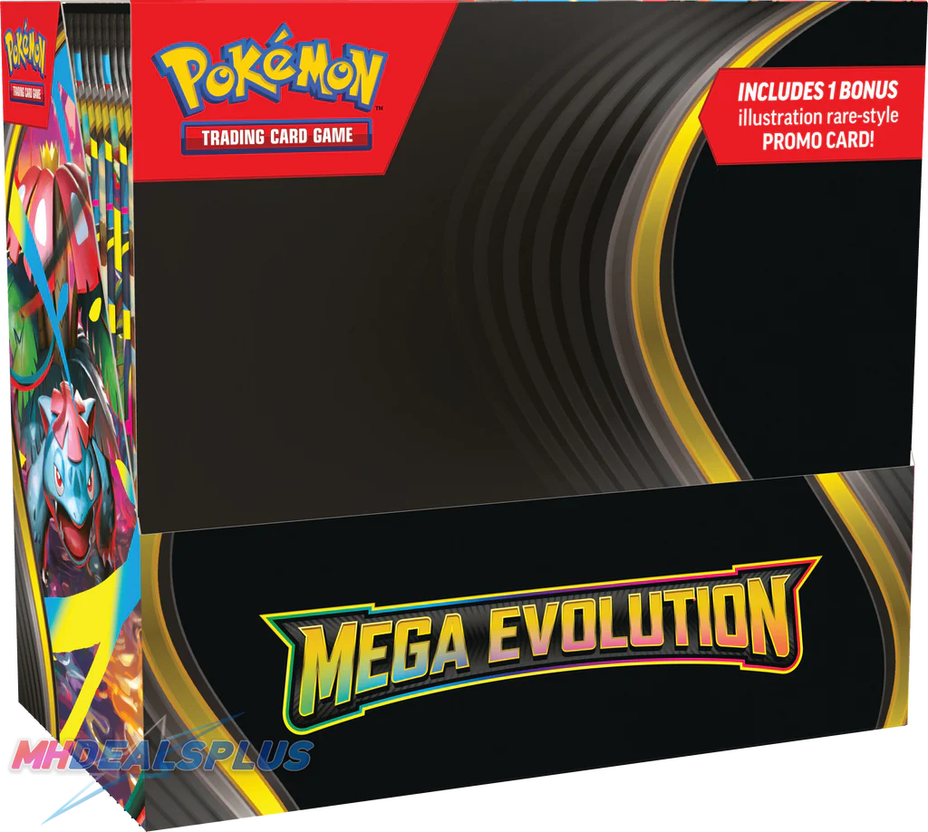 Mega Evolution Enhanced Booster Box - ME01: Mega Evolution (MEG) sealed box release October 24 pre order