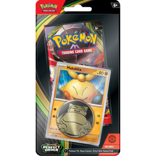 Pokemon Mega Evolution ME3 Perfect Order Checklane Blister Pack (random promo) release march 27