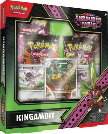 Pokemon TCG – Scarlet & Violet 6.5 Shrouded Fable Kingambit Illustration Collection